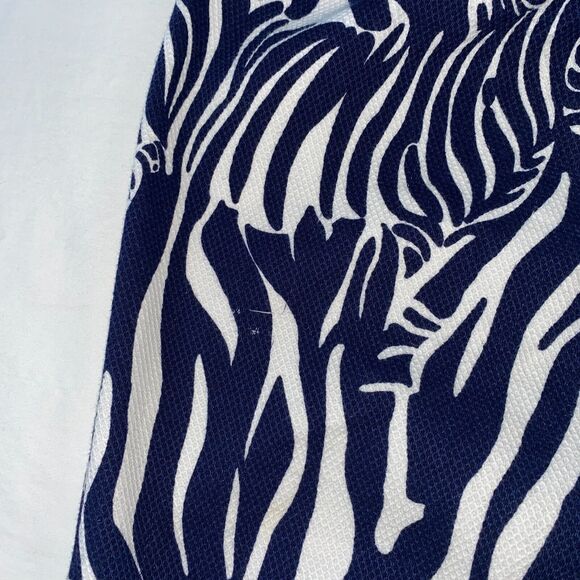 Lilly Pulitzer Palm Beach Fit Ankle Pants Zebra Print Size 2 - Picture 5 of 11